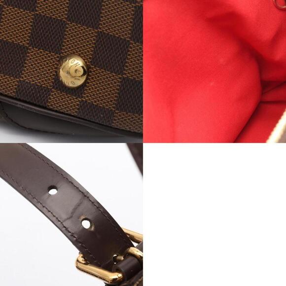 LOUIS VUITTON Brown Damier Leather Shoulder Bag - Picture 11 of 11